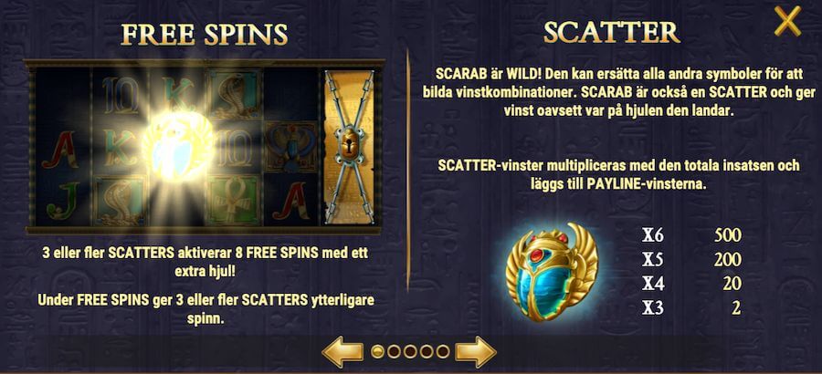 Scroll of Dead free spins