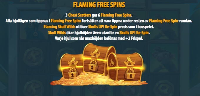 Skulls UP Slot Bonus Free Spins