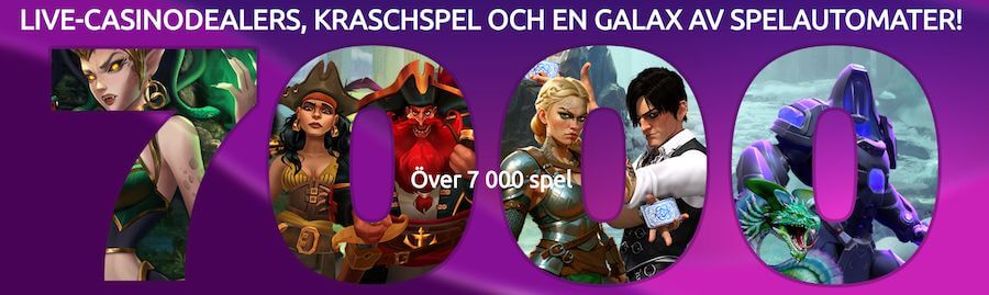 Antal spel hos SlotsMagic