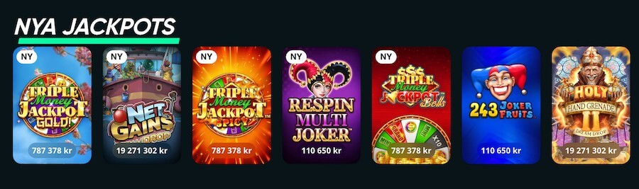 Sppedy Bets jackpottar
