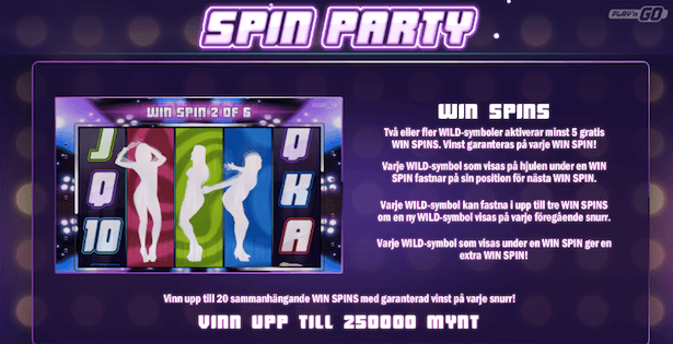 Spin Party Bonus Spin Party Bonus