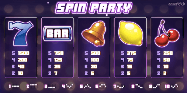 Spin Party Bonus