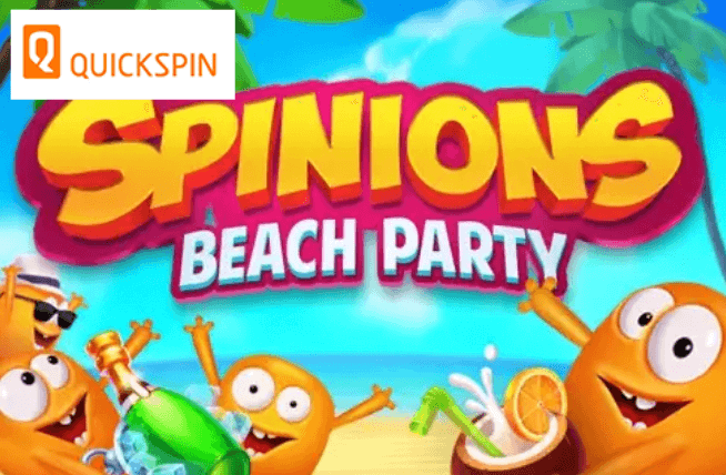 Opinions Beach Party Logga.