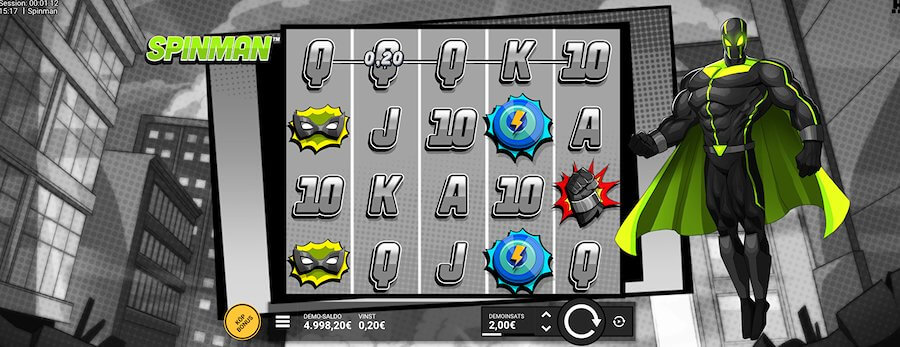 Spinman spelplan