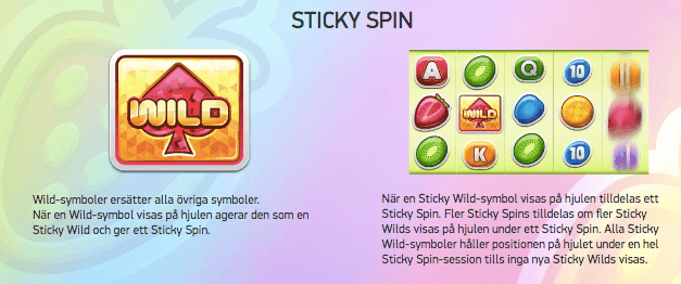 Sticky spin.