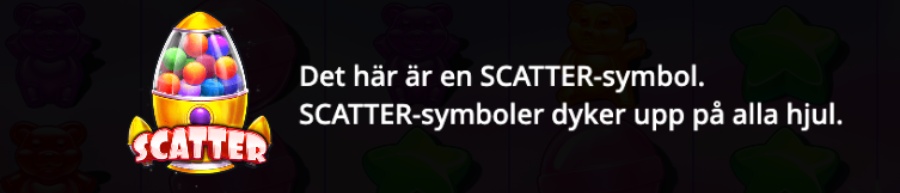 Scattersymbol från Sugar Rush 1000.