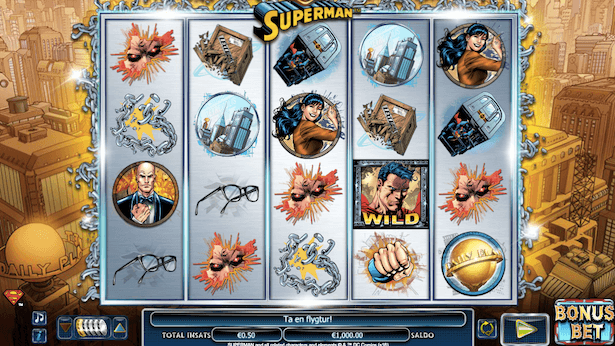 Superman Slot Bonus