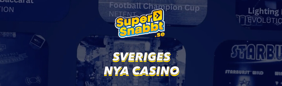 SuperSnabbt är ett nytt casino