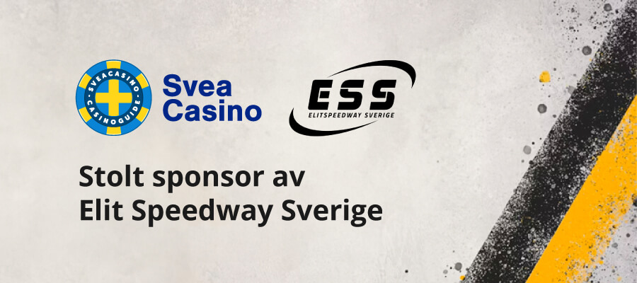 SveaCasino sponsrar Elit Speedway Sverige