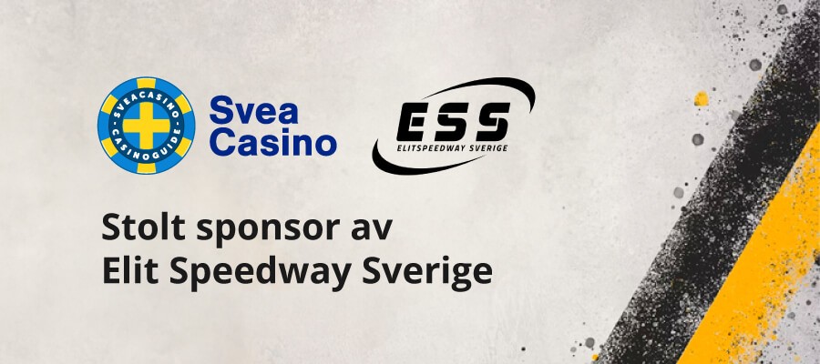 SveaCasino i samarbete med elitserien i speedway