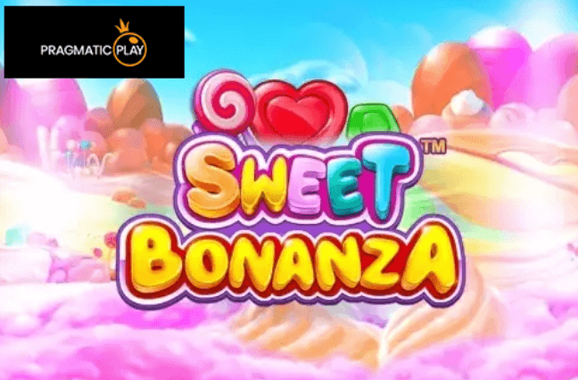 Sweet Bonanza Slot logga. 