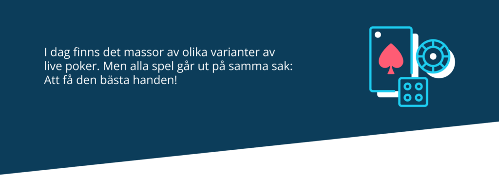 Syftet i poker.