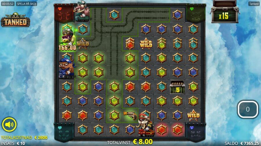 Tanked free spins