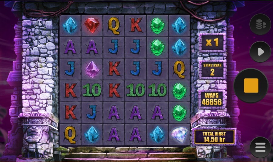Temple Rush Free Spins läge