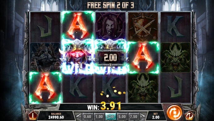 Testament slot free spins