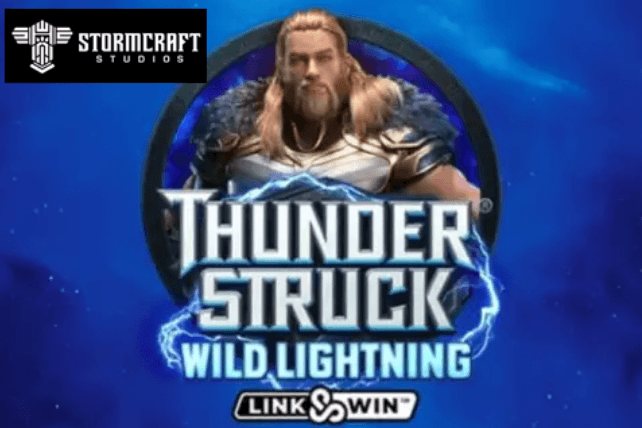 Thunderstruck Wild Lightning logga. 