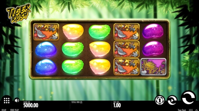 Tiger Rush Slot Bonus Free Spins