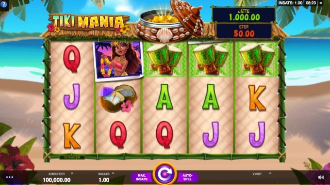 Tiki Mania Slot Bonus