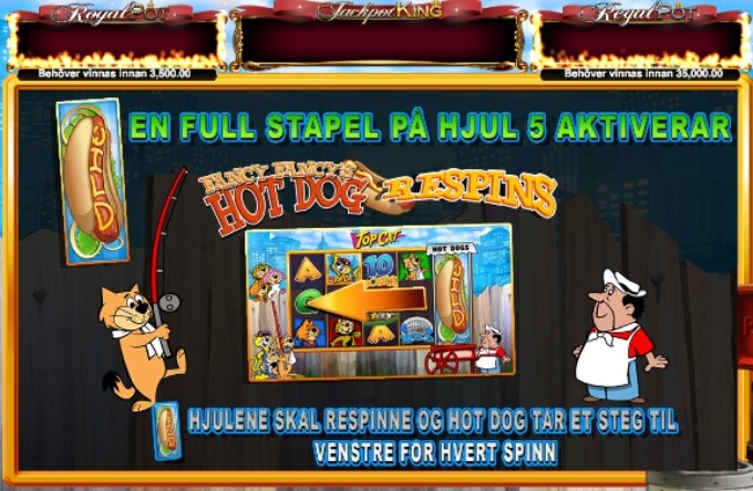 Top Cat Slot Bonus Respins