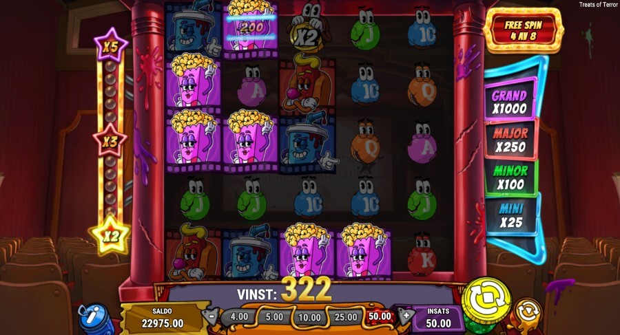 Free Spins i Treats of Terror