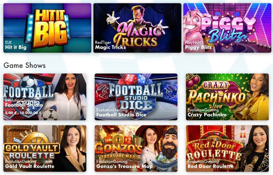 TurboVegas Livecasino sida