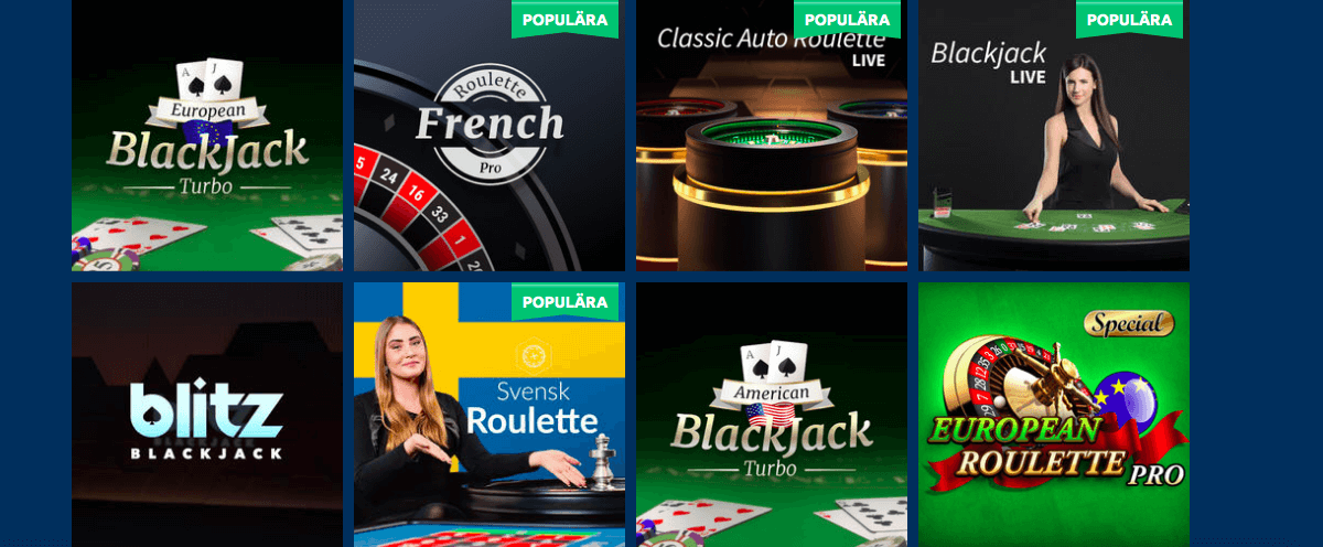 Turbonino Casino Live Casino