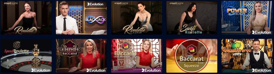 VBET live casino