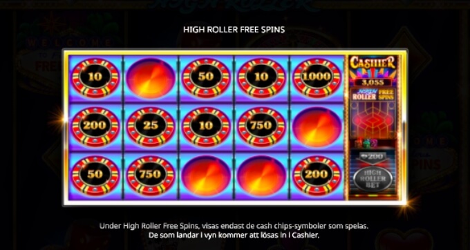 Vegas High Roller Slot Bonus Free Spins