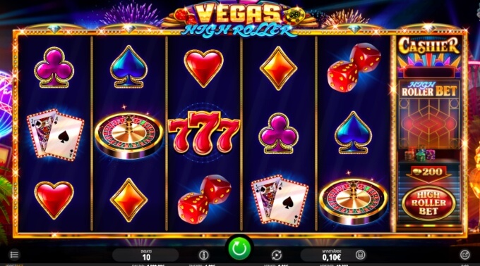 Vegas High Roller Slot Bonus Game