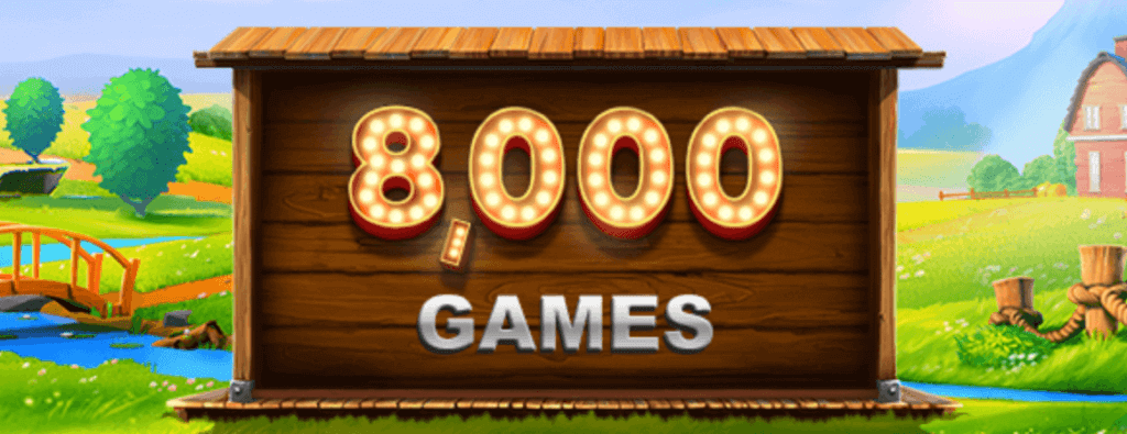Videoslots 8000 spel.