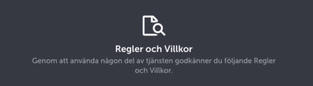 Bonusvillkor.