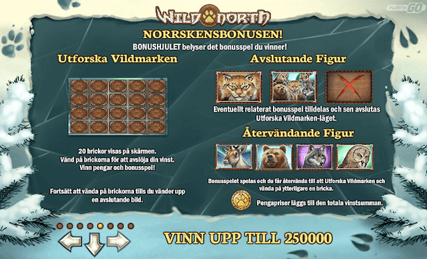 Wild North Bonus Wild North Bonus