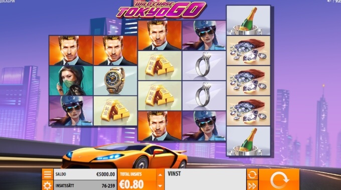 The WIld Chase: Tokyo Go Slot Bonus Game