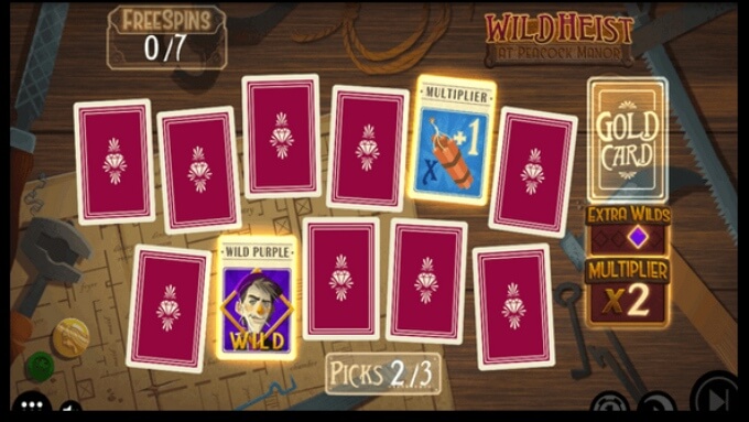 Wild Heast at Peacock Manor Slot Bonus Game