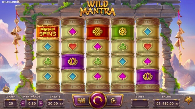 Wild Mantra Slot Bonus Game