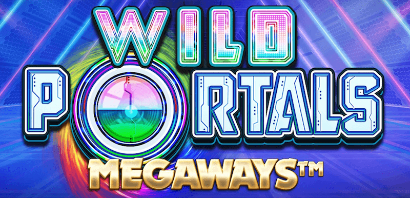 Wild Portals Megaways logo.