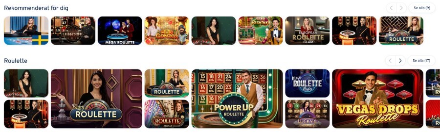 Live casino Wunderino