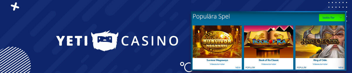 Yeti Casino Spel