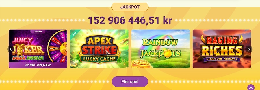 YoYoCasino jackpot