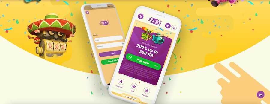 YoYo Casino i mobilen