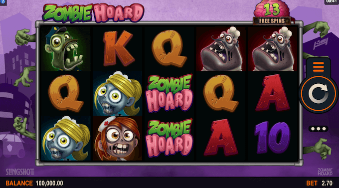 Zombie Hoards spelbord